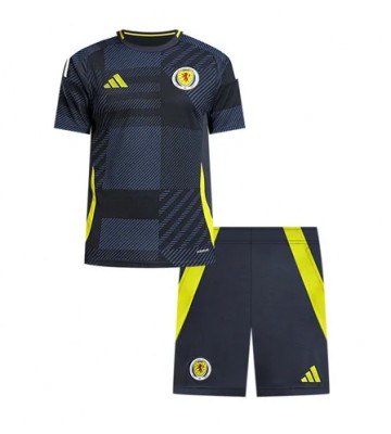 Escocia Primera Equipación Niños Eurocopa 2024 Manga Corta (+ Pantalones cortos)